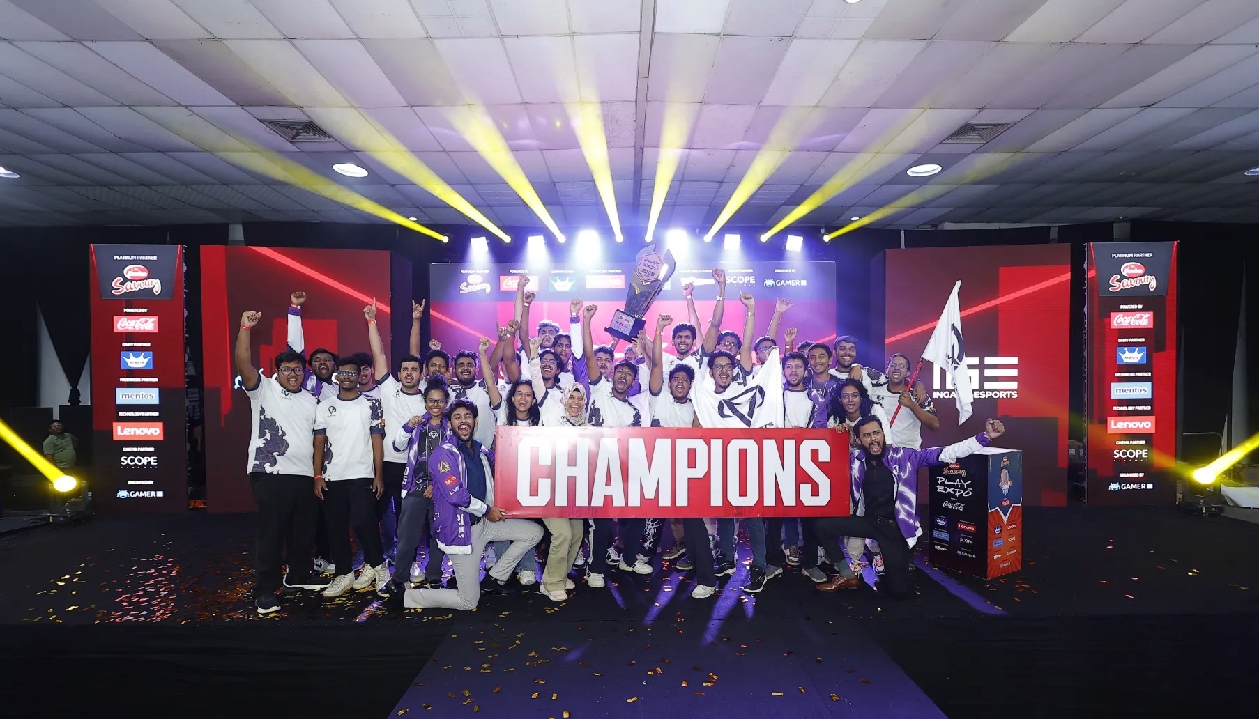 LVG ESPORTS Secure Best Esports Clan Title at Sri Lanka’s Largest Esports Event, Gamer.LK’s Play Expo 2025 with Munchee Savory as the Platinum Partner and Powered by Coca-Cola