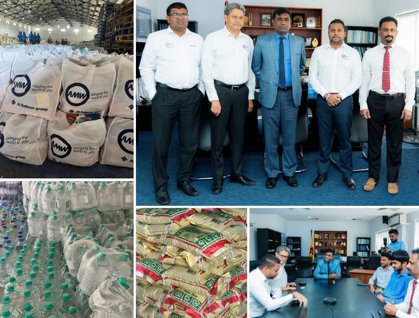 AMW විසින් දිට්වා සුළි සුළඟින් පීඩාවට පත් පවුල් 1,000කට සහනාධාර ලබා දෙයි. 