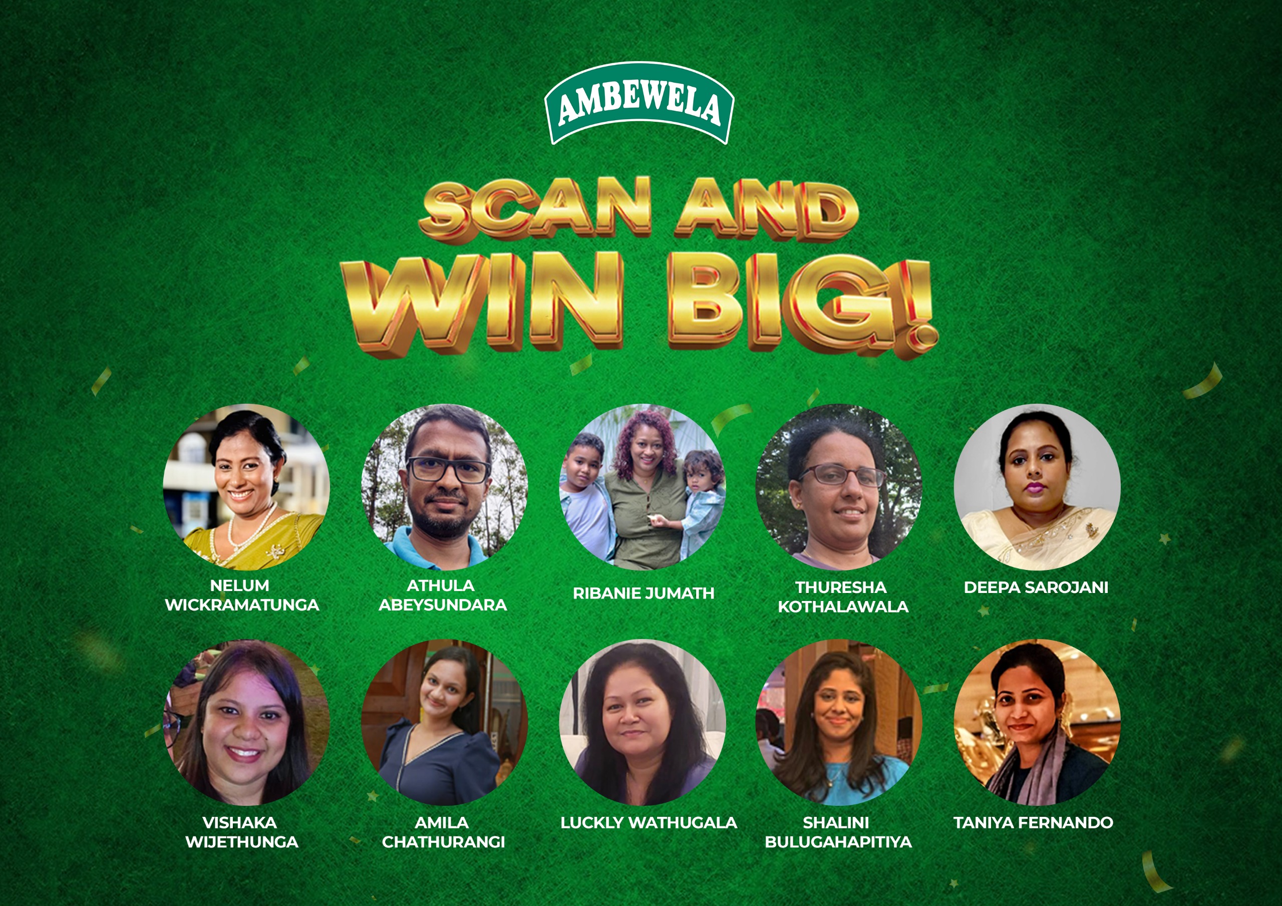 புத்தம்புதிய பாலில் இருந்து ஆடம்பர ஓய்வுப் பயணங்கள்: “Scan & Win Big” வெற்றியாளர்கள் 10 பேருக்கு அம்பேவல வெகுமதிகளை வழங்கியுள்ளது
