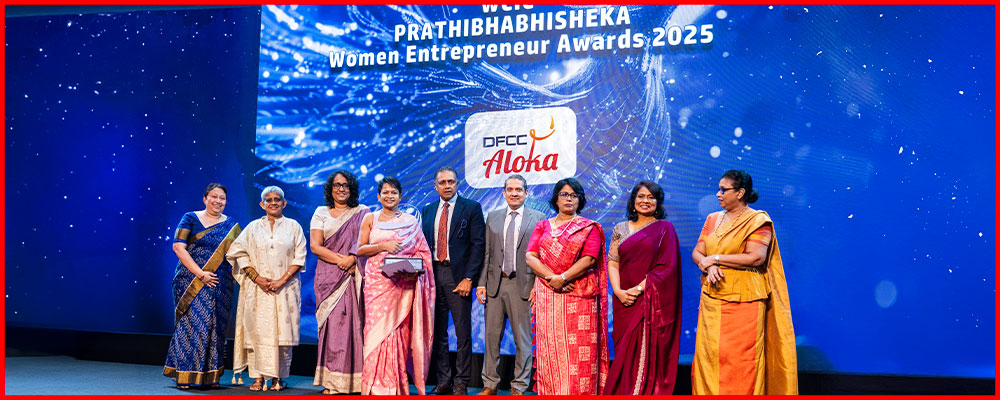 DFCC Aloka Champions Women Entrepreneurs as the Official Banking Partner and Diamond Sponsor of the WCIC Prathibhabhisheka Awards 2025