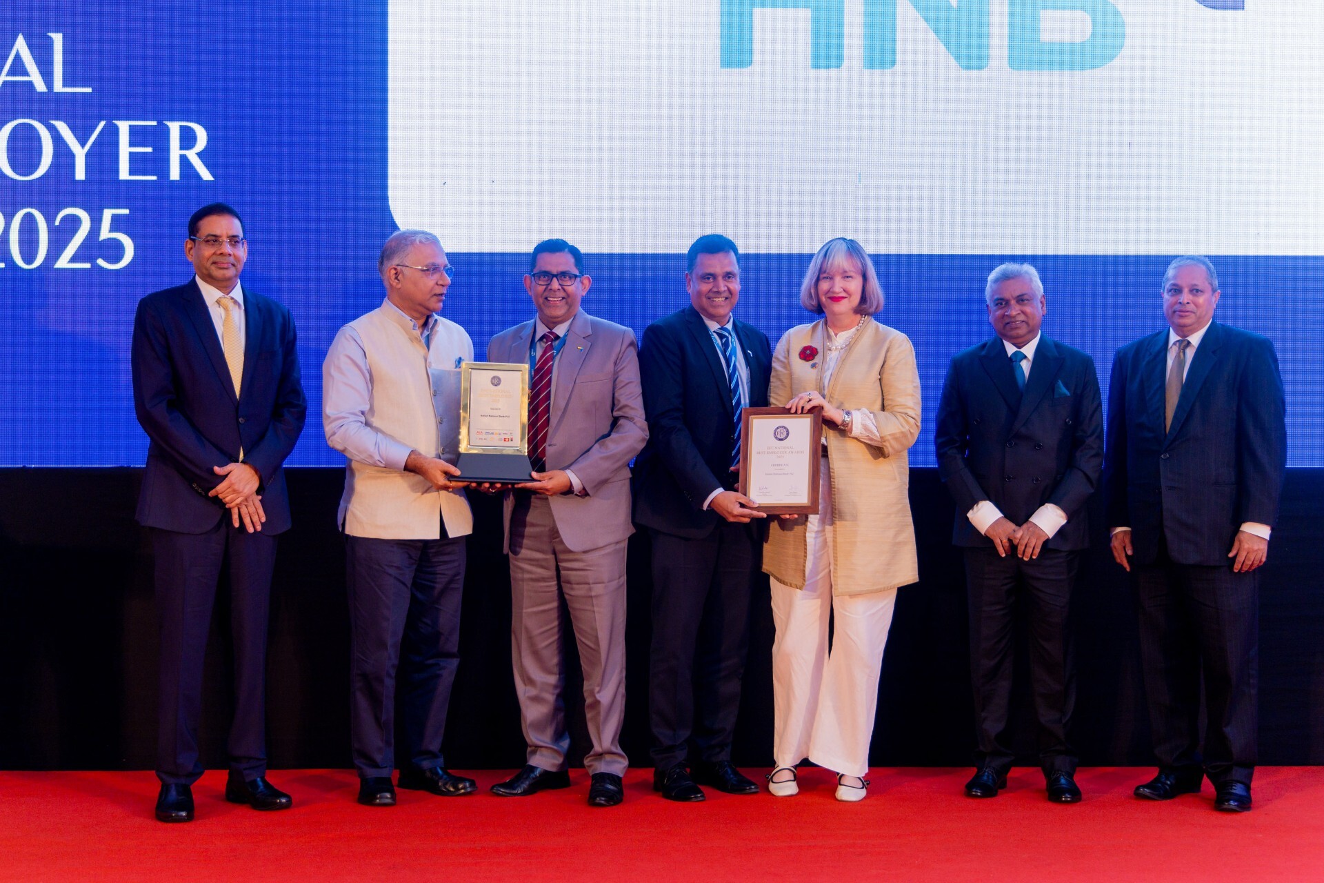 HNB Recognized Among the Top 10 Best Employers of 2025 at the EFC National Best Employer Awards