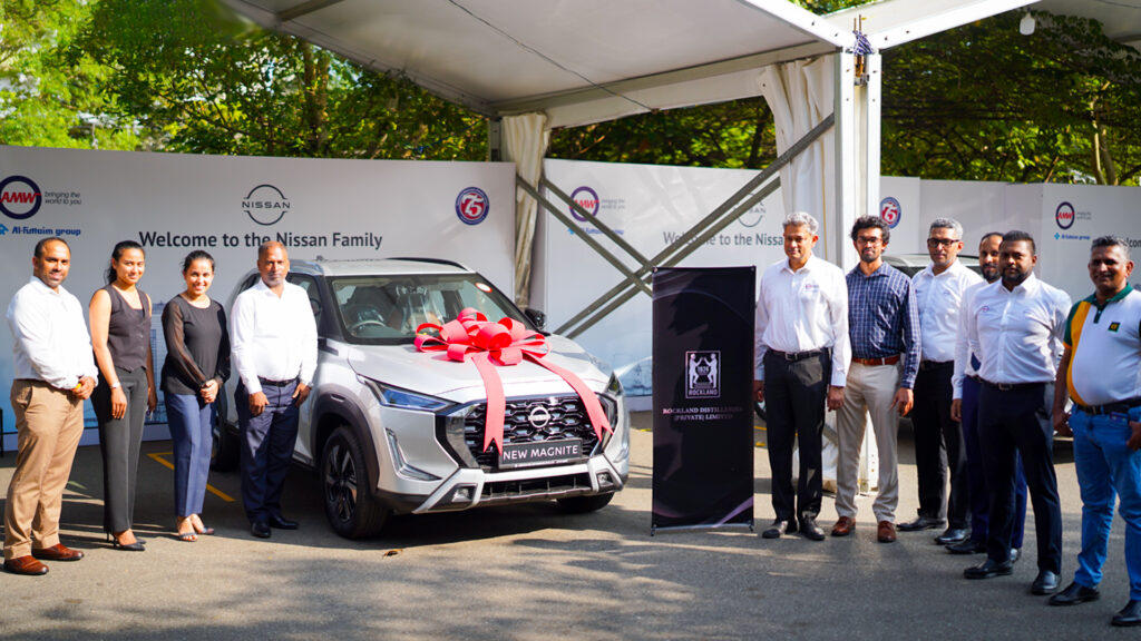AMW Delivers 26 Nissan Magnite SUVs in Major Fleet Partnership with Rockland Distilleries (Pvt) Ltd image 01 rockland magnite handover