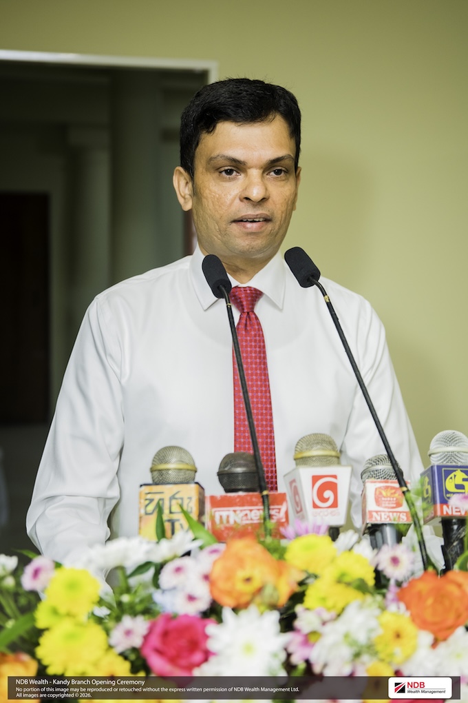 NDB Wealth Expands with New Branch in Kandy, Bringing Investment Solutions to the Region mr. kakiriwaragodage director