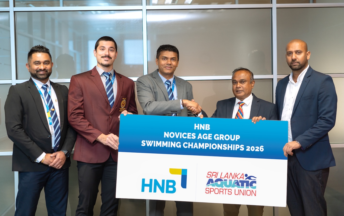 HNB Championing Sri Lanka’s Future as Title Sponsor of the Novices Age Group Swimming Championships 2026