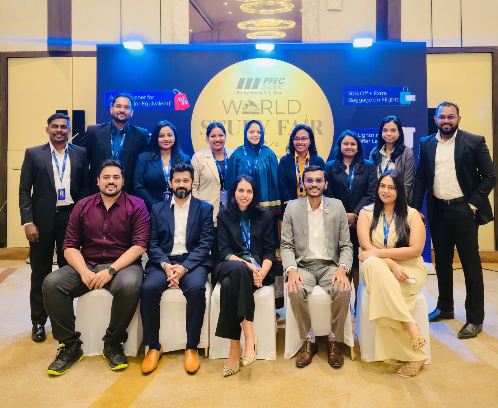 PFEC Global මඟින් සංවිධානය කළ World Study Fair 2026 කොළඹදී උත්කර්ෂවත් අන්දමින් පැවැත්විණි.