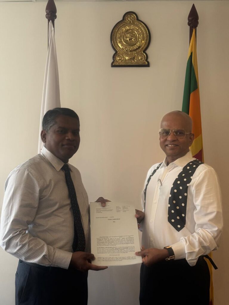 Prime Lands Residencies PLC Secures the Historic Otters Club Car Park Property to Develop “The Elizabeth” — A Defining New Address in Colombo 7 uda agreement signing