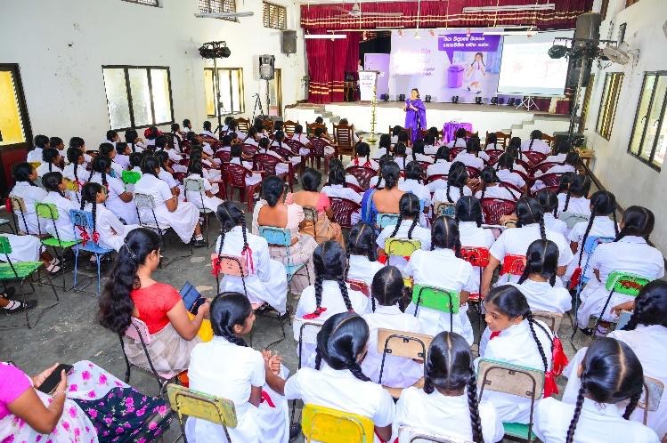 ‘Purple Bin’ Powered by Fems brings safe sanitary disposal to Sri Lankan schoolgirls image