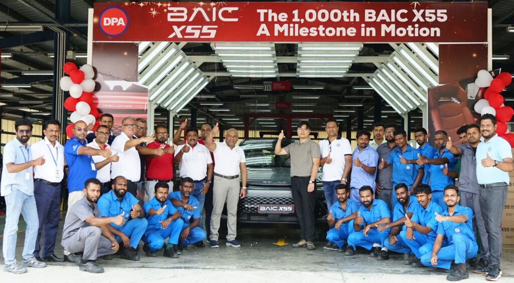 More than 1,000 BAIC X55 SUVs hit Sri Lankan roads 02