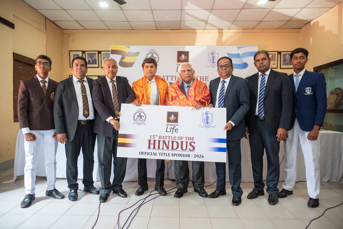 Janashakthi Life strengthens school cricket legacy through Battle of the Hindus partnership