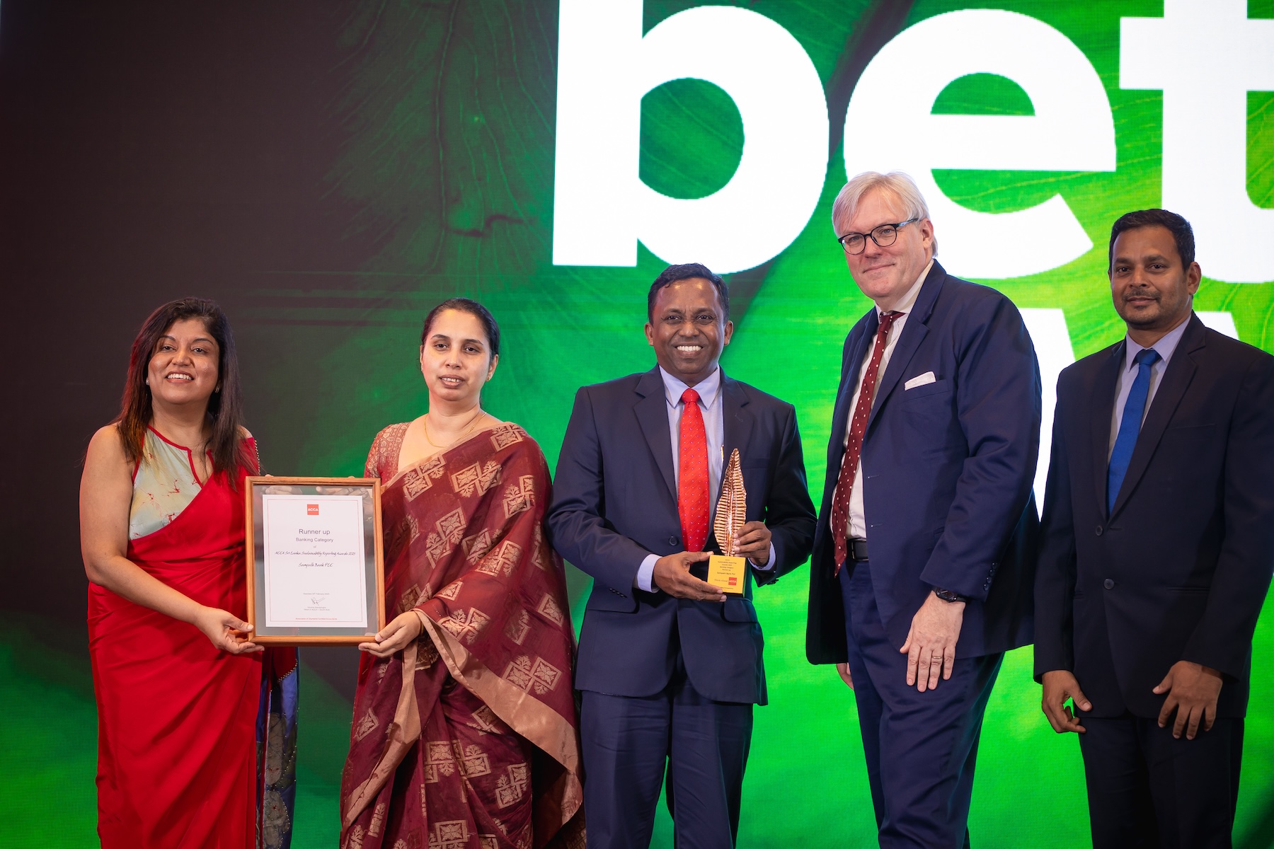 Sampath Bank’s Commitment to Responsible Banking Reflected in ACCA Recognition