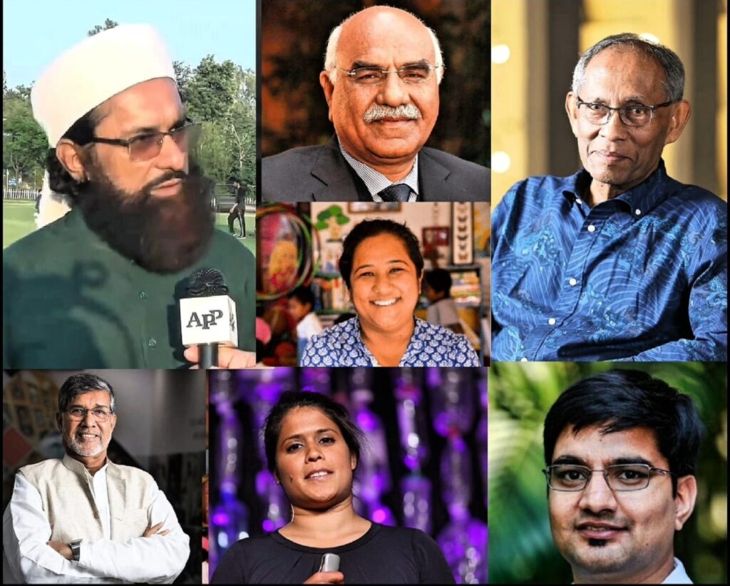 Science Icons of Asia Prof. Chandra Wickramasinghe, Polymath Sir Aurangzeb Hafi, Dr. Asha de Vos and Nitesh Jangir Dominate the 21st Century's Global Merit Poll south asia youth icons