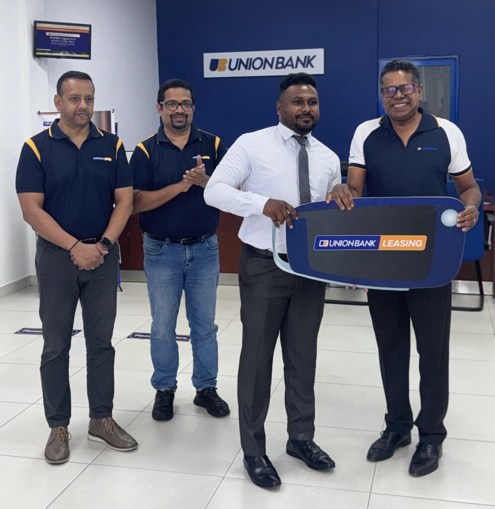 Union Bank Opens Second Leasing Hub in Negombo ub leasing hub in negombo