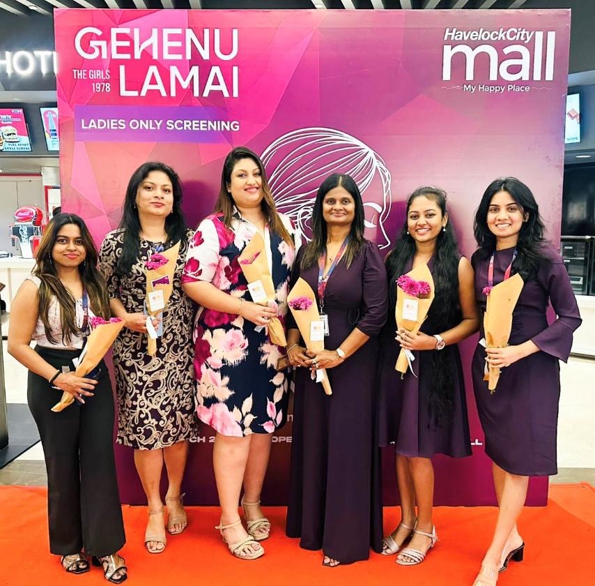 Havelock City Mall Hosts Historic Women-Only Screening of “Gahanu Lamai” for International Women’s Day 2026