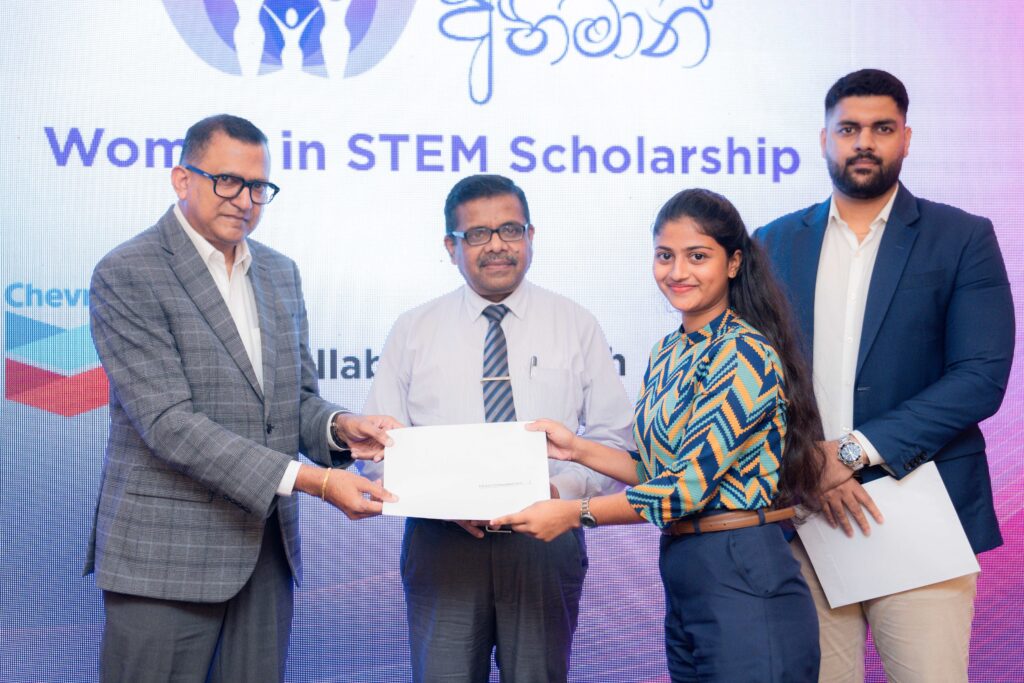 1. presenting a scholarship award letter