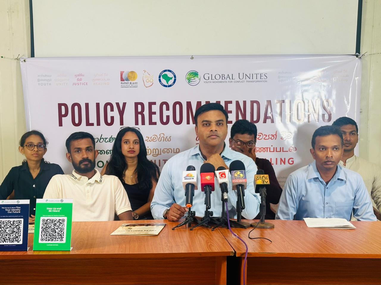 Global Unites සංවිධානය ශ්‍රී ලංකාවේ තරුණ සංවර්ධනය, යුක්තිය සහ සමගිය වෙනුවෙන් නව ජාතික තරුණ ප්‍රතිපත්ති වැඩපිළිවෙලක් අරඹයි