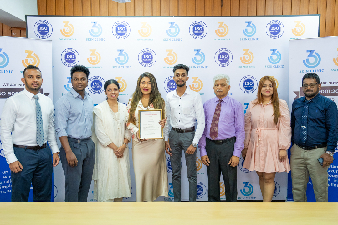 360 Skin Clinic & 360 Aesthetics Achieves ISO 9001:2015 certification