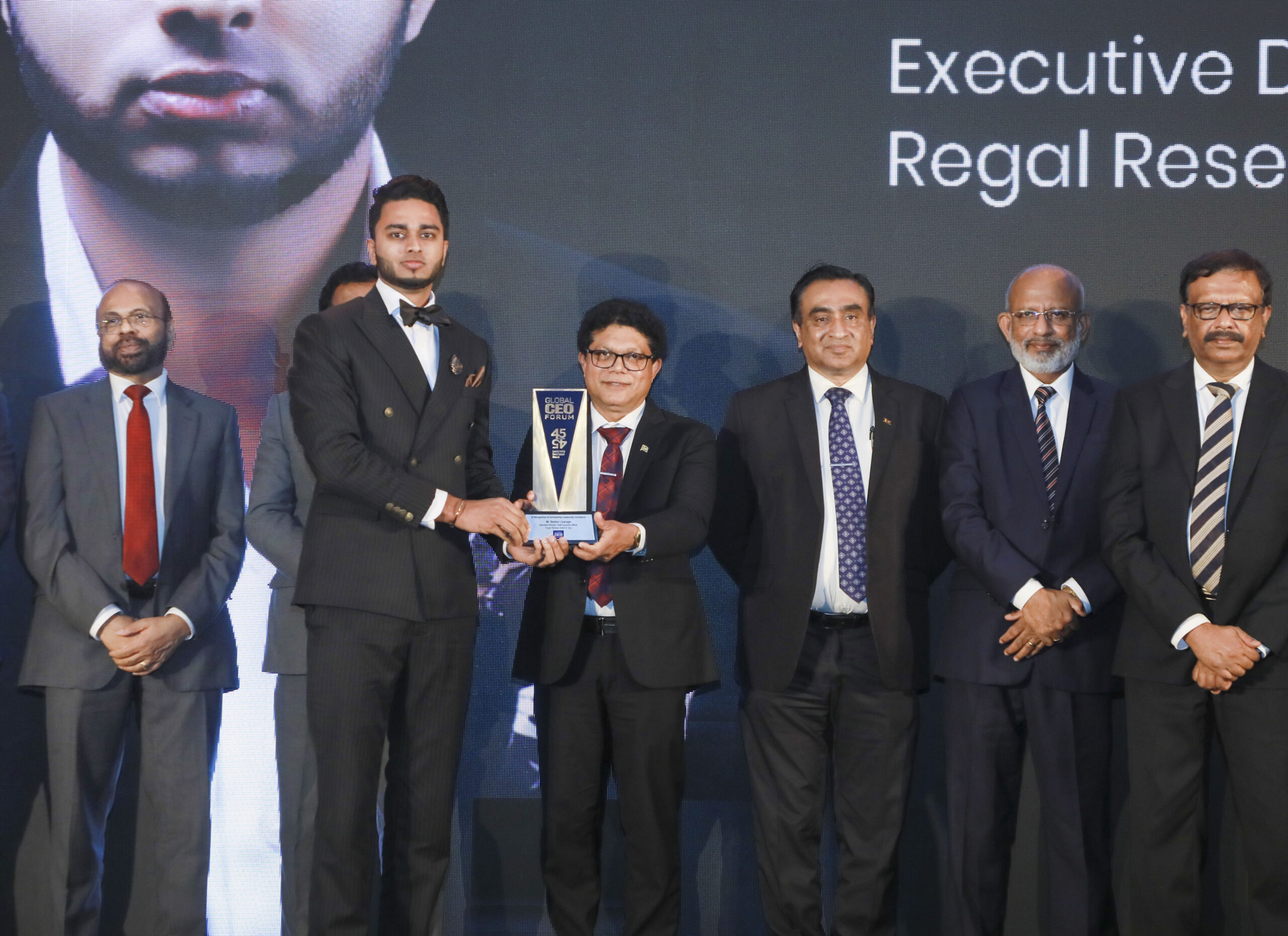Reshan Liyanage receives Global CEO ‘45 Under 45 – Leadership Excellence Platinum Award 2026’