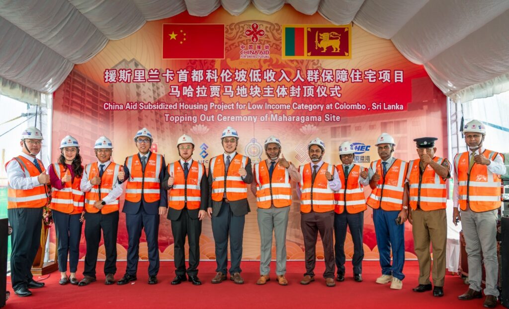 image 01 chec marks key milestone in china funded affordable housing project in colombo