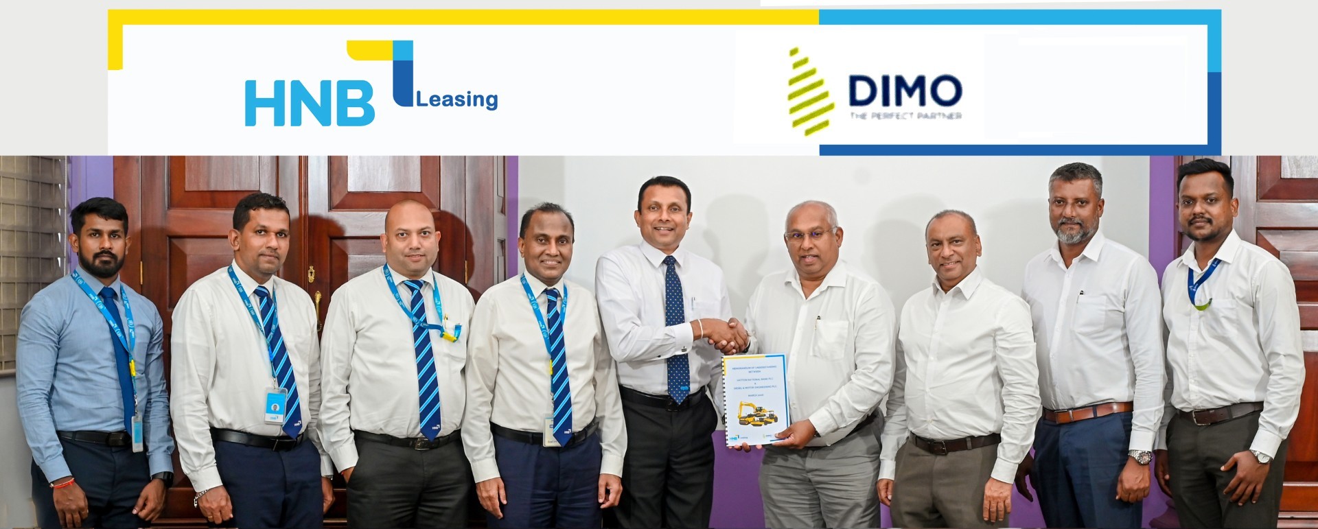 HNB Empowers Businesses with Leasing solutions for DIMO’s World Class Machinery