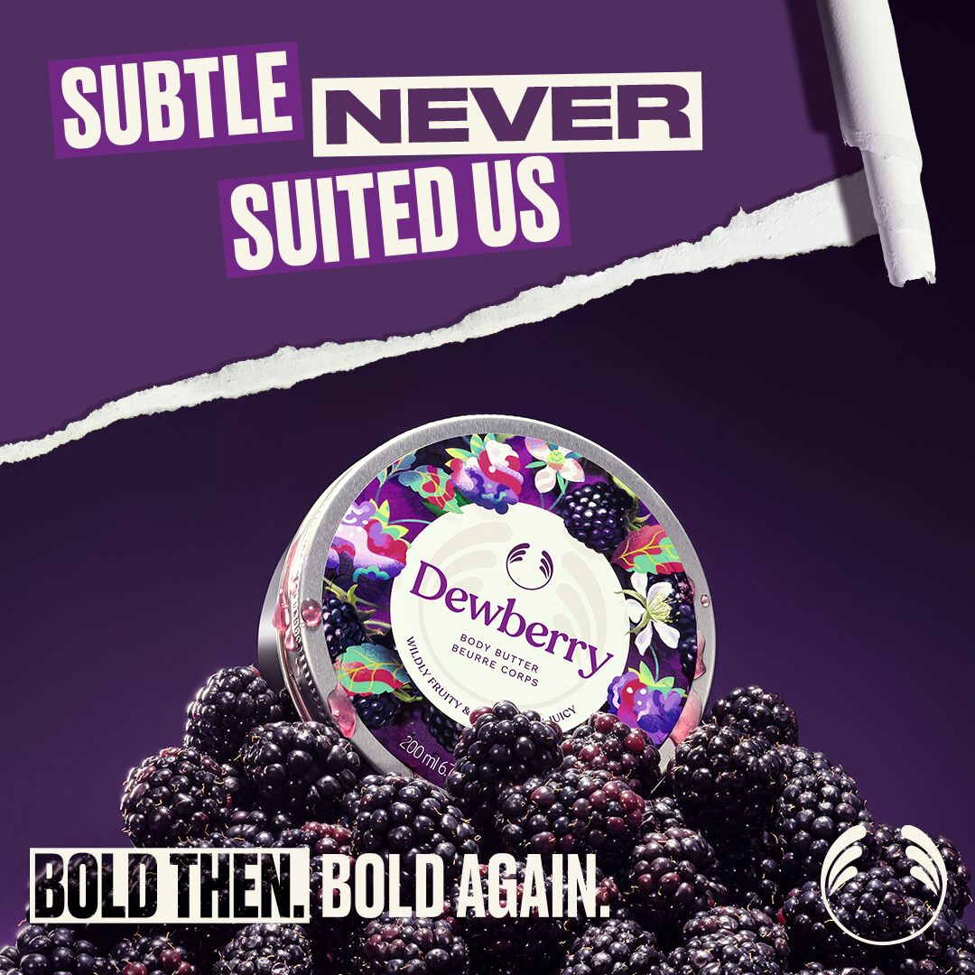 The 90s are calling: The Body Shop announces the return of cult classic, Dewberry