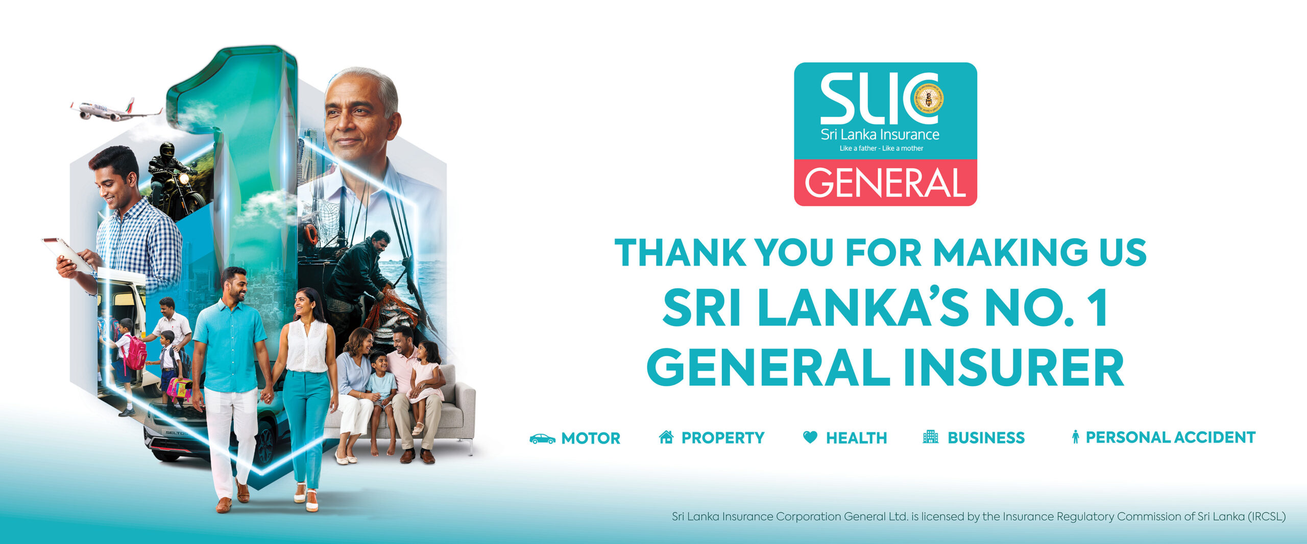 Sri Lanka Insurance Corporation General Limited strengthens No. 1 position 