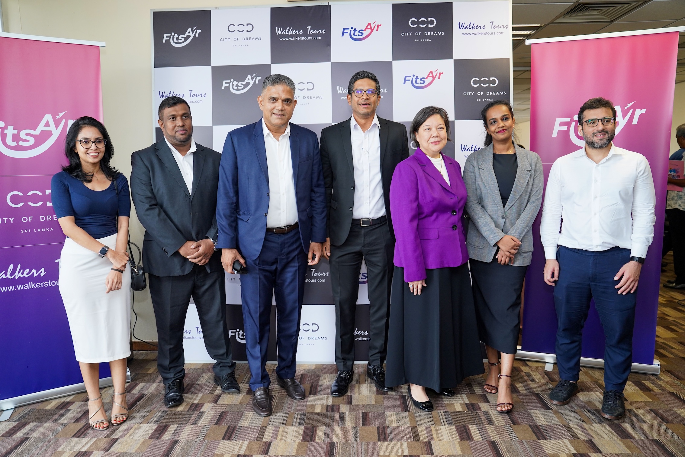 FitsAir ගුවන් සමාගම, කොළඹ සහ අහමදාබාද් අතර ඍජු ගුවන් සේවාව නිල වශයෙන් ආරම්භ කරයි.