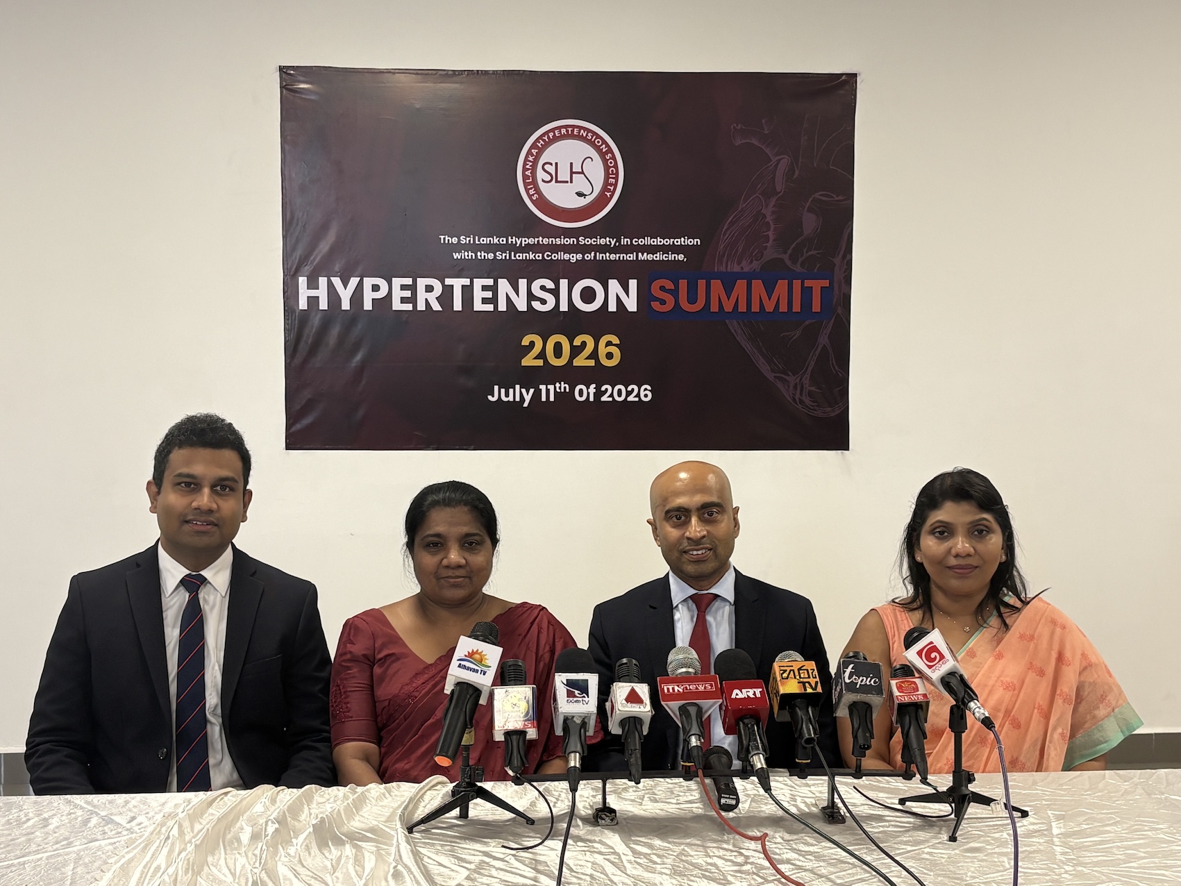 Sri Lanka Society of Hypertension Launch Hypertension Summit 2026