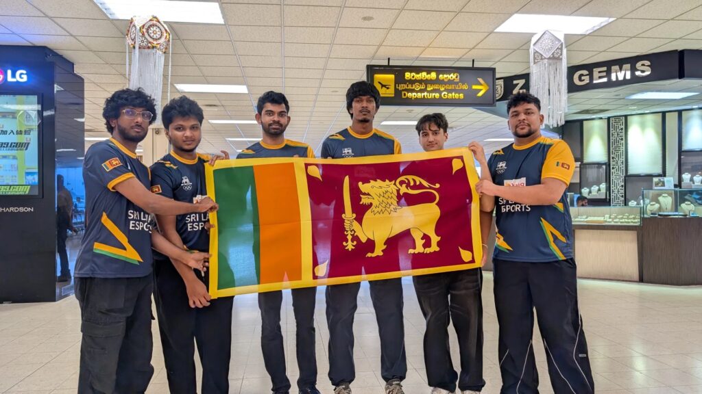 sri lanka national esports team league of legends horizontal