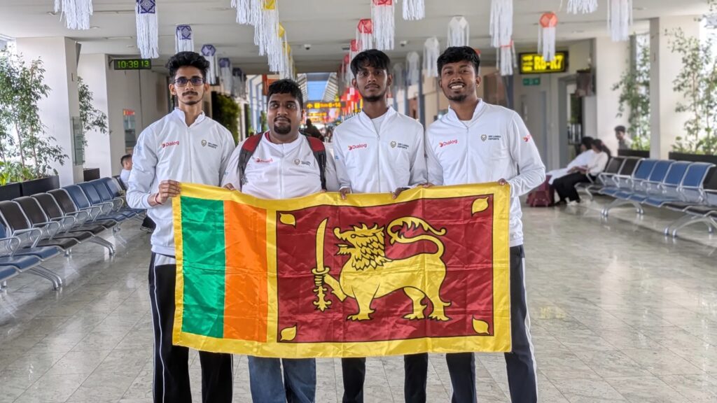 sri lanka national esports team naraka bladepoint horizontal