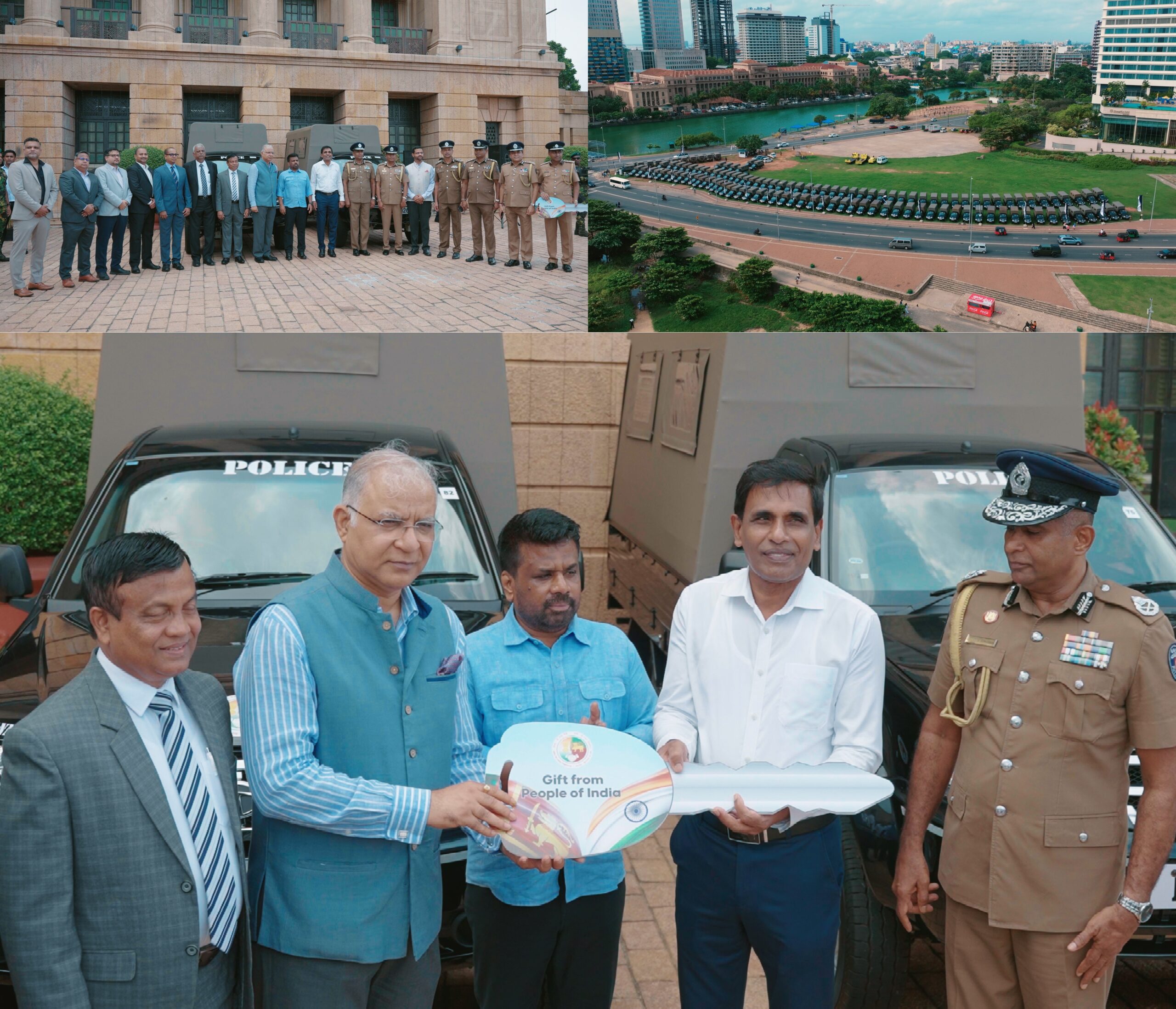 DIMO Facilitates Delivery of 134 TATA Xenon Yodha Cabs to the Sri Lanka Police