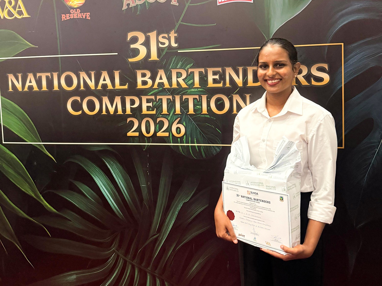 CAHM Students Shine at National Bartenders Competition and Dainties 2026
