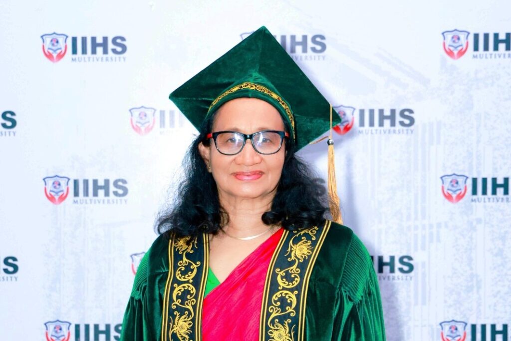 dr. renuka jayatissa, vice chancellor of iihs multiversity