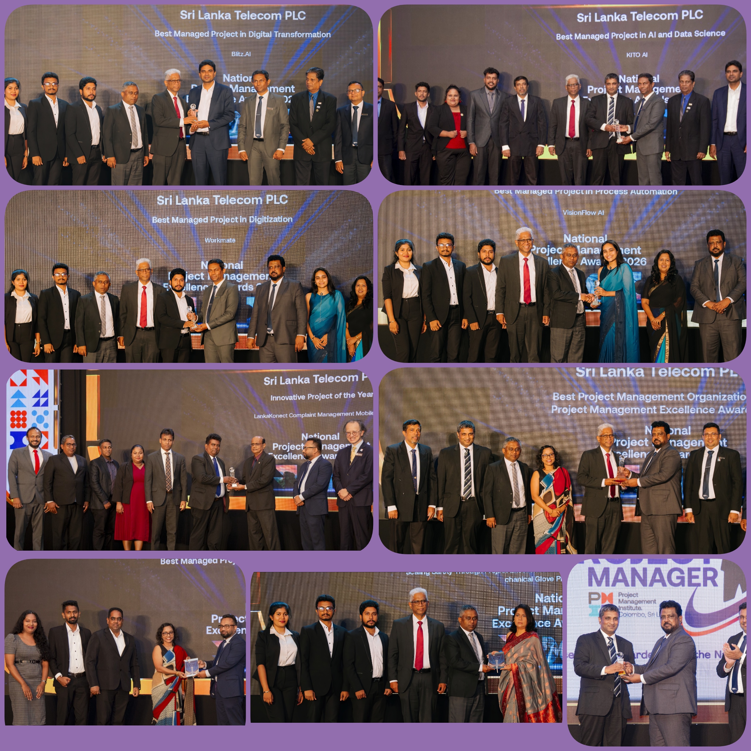 SLT-MOBITEL Shines for Project Excellence at NPME Awards 202610 accolades celebrate innovative projects spanning technology, infrastructure and business operations